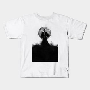 Black samurai Kids T-Shirt